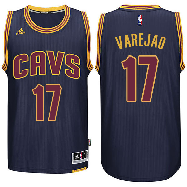 Cleveland Cavaliers #17 Anderson Varejao New Swingman Navy Jersey