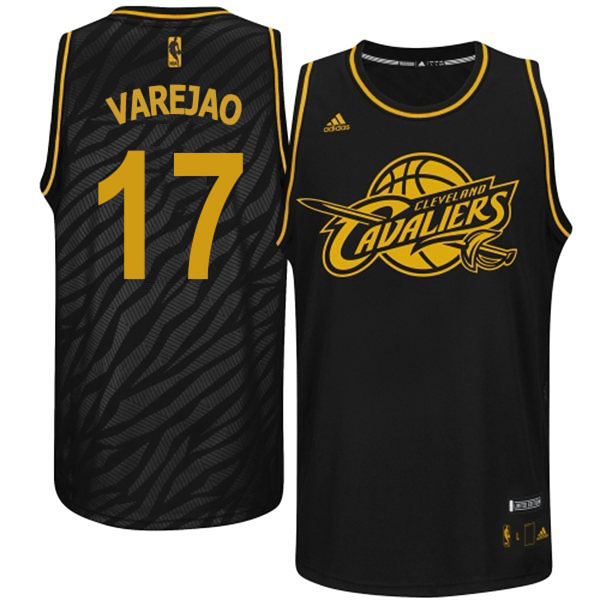 Anderson varejao Cleveland Cavaliers #17 Precious Metals Fashion Swingman Black Jersey Anderson varejao Cleveland Cavaliers #17 Precious Metals Fashion Swingman Black Jersey