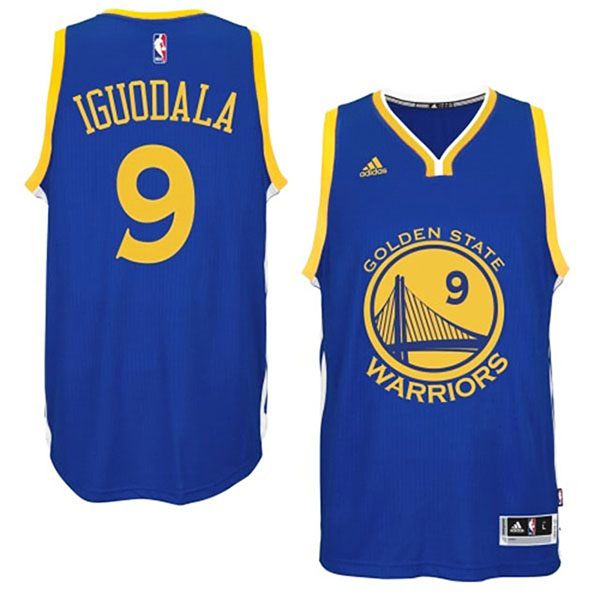 Andre Iguodala Golden State Warriors #9 2014-15 New Swingman Road Blue Jersey Andre Iguodala Golden State Warriors #9 2014-15 New Swingman Road Blue Jersey