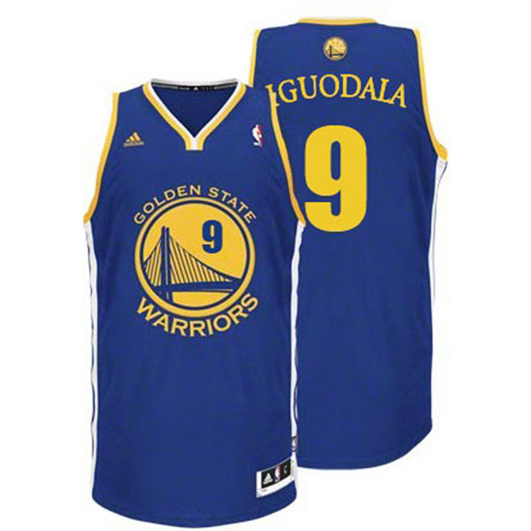 Andre Iguodala Golden State Warriors #9 Revolution 30 Swingman Road Jersey Andre Iguodala Golden State Warriors #9 Revolution 30 Swingman Road Jersey