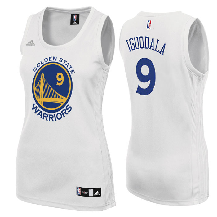 Women's Andre Iguodala Golden State Warriors #9 Home White Jersey Women's Andre Iguodala Golden State Warriors #9 Home White Jersey