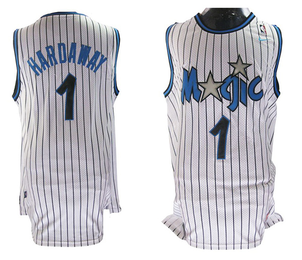 Anfernee Hardaway Orlando Magic #1 Soul Swingman Home Jersey