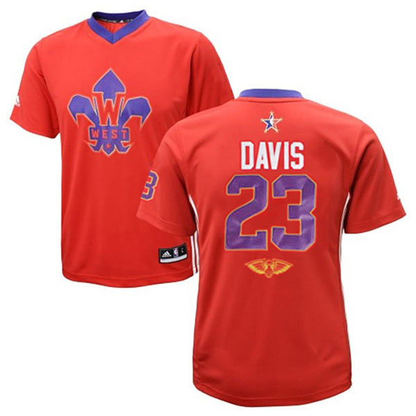 Anthony Davis NBA 2014 All-Star Western Conference #23 Swingman Red Jersey
