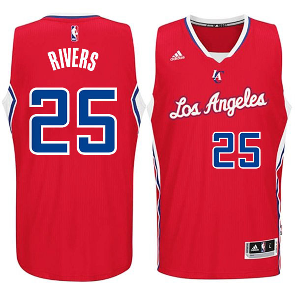 Austin Rivers Los Angeles Clippers #25 2014-15 New Swingman Road Red Jersey