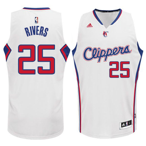 Austin Rivers Los Angeles Clippers #25 2014-2015 New Swingman Home White Jersey