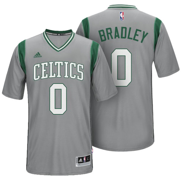 Avery Bradley Boston Celtics #0 Gray Alternate Parquet Pride New Swingman Jersey