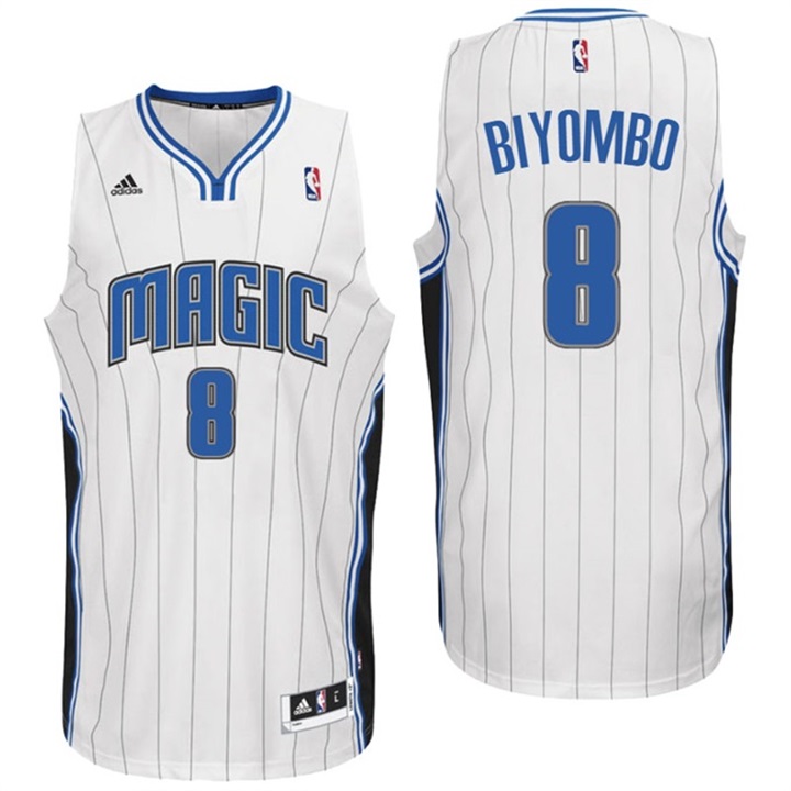 Bismack Biyombo Orlando Magic New Swingman White Home Jersey