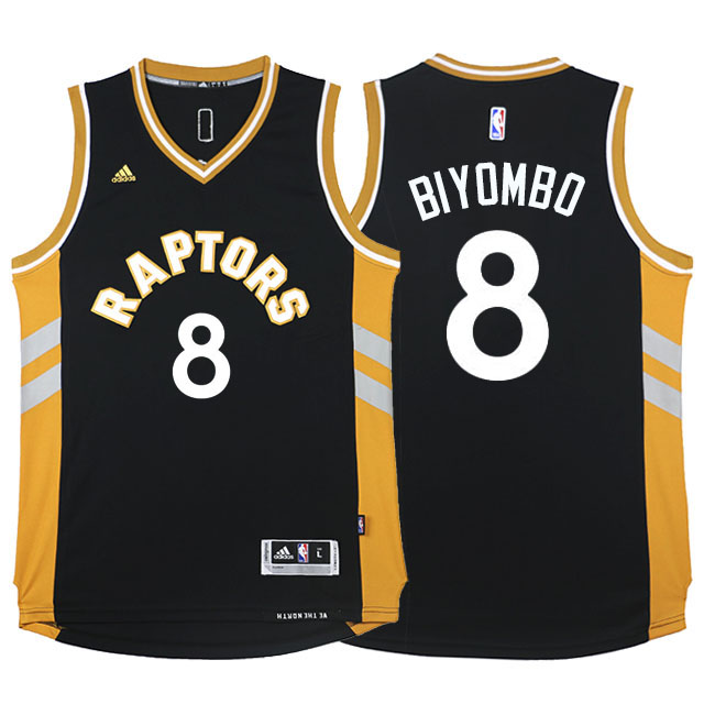 Bismack Biyombo Toronto Raptors #8 Alternate Brown Swingman Jersey