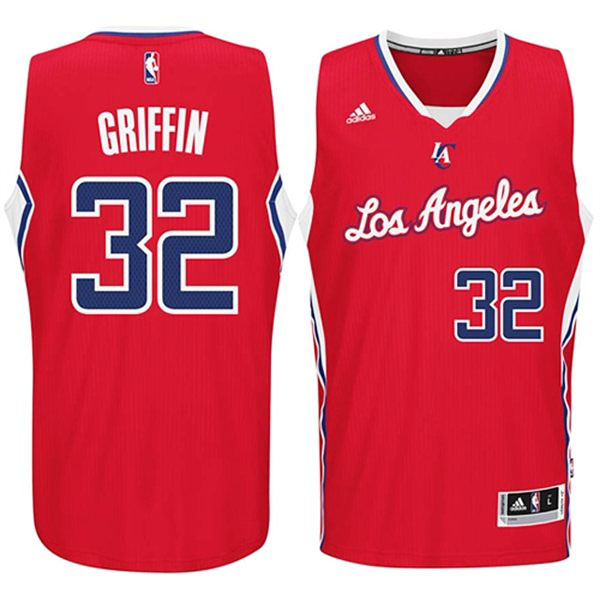 Blake Griffin Los Angeles Clippers #32 2014-15 New Swingman Road Red Jersey