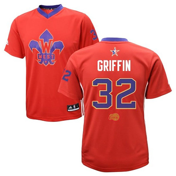 Blake Griffin 2014 NBA All-Star West #32 Swingman Red Jersey
