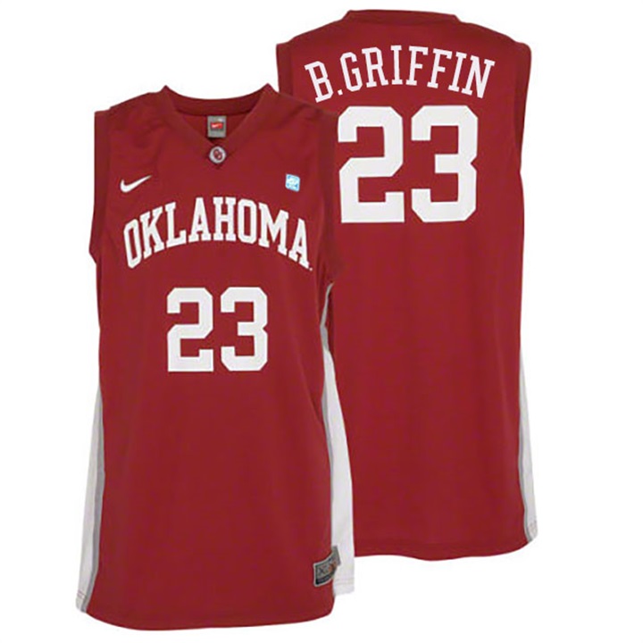 Blake Griffin NCAA Oklahoma Sooners #23 College Red Basketball Jersey Blake Griffin NCAA Oklahoma Sooners #23 College Red Basketball Jersey