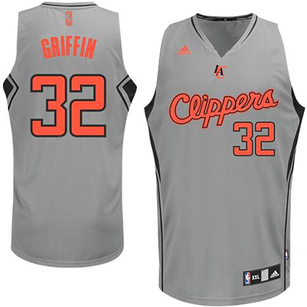 Blake Griffin Los Angeles Clippers #32 Swingman Gray Jersey