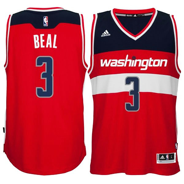 Bradley Beal Washington Wizards #3 2014-15 New Swingman Road Red Jersey Bradley Beal Washington Wizards #3 2014-15 New Swingman Road Red Jersey