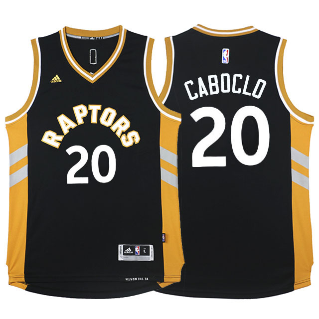 Bruno Caboclo Toronto Raptors #20 Alternate Brown Swingman Jersey