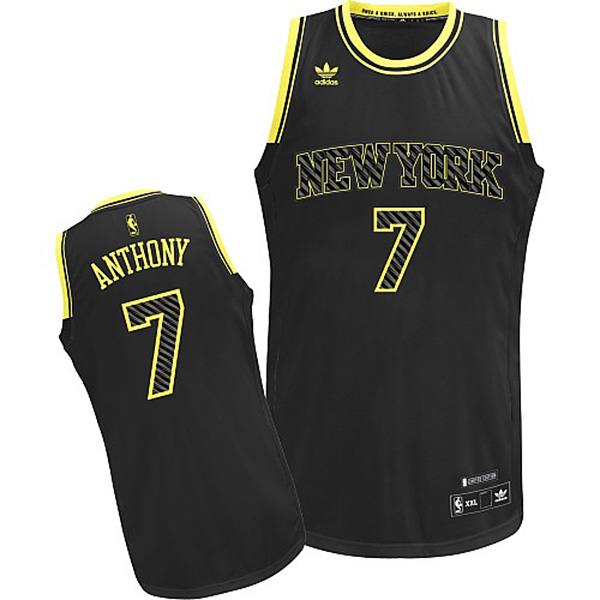 Carmelo Anthony New York Knicks #7 Electricity Fashion Swingman Jersey Carmelo Anthony New York Knicks #7 Electricity Fashion Swingman Jersey