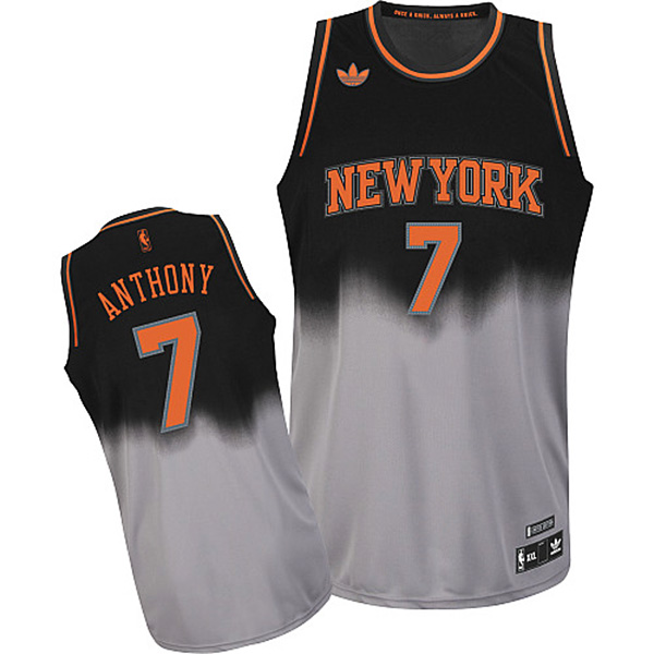 Carmelo Anthony New York Knicks #7 Fadeaway Fashion Jersey Carmelo Anthony New York Knicks #7 Fadeaway Fashion Jersey