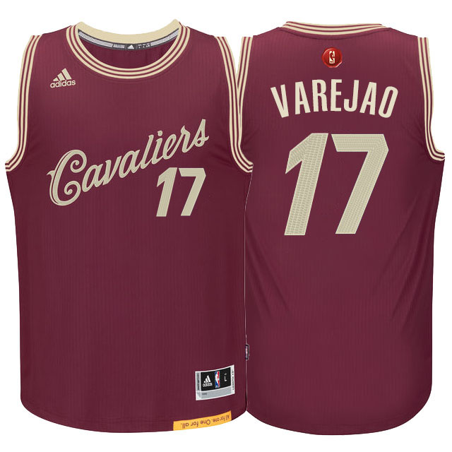 NBA 2015-16 Season Cleveland Cavaliers #17 Anderson Varejao Christmas Day Red Jersey NBA 2015-16 Season Cleveland Cavaliers #17 Anderson Varejao Christmas Day Red Jersey