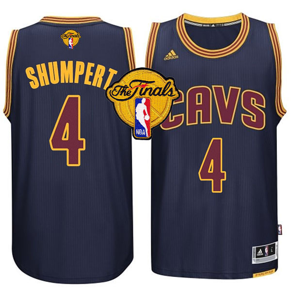 NBA 2015 Finals Cavaliers Iman Shumpert New Swingman Navy Jersey