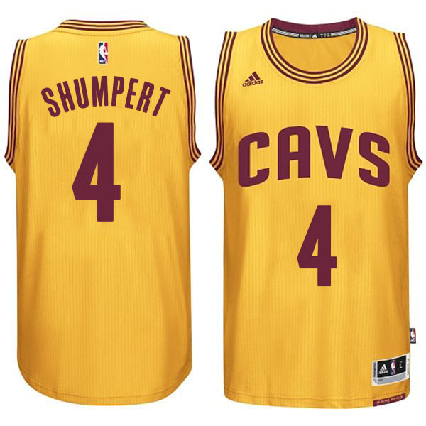 Cleveland Cavaliers #4 Iman Shumpert 2014-15 New Swingman Alternative Gold Jersey