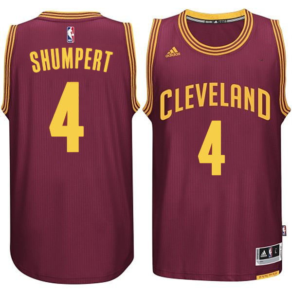 Cleveland Cavaliers #4 Iman Shumpert 2014-15 New Swingman Road Red Jersey