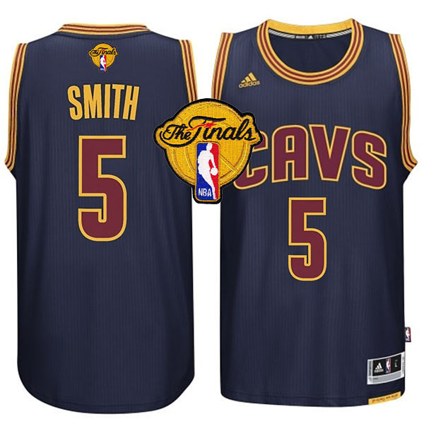 NBA 2015 Finals Cavaliers JR Smith New Swingman Navy Jersey