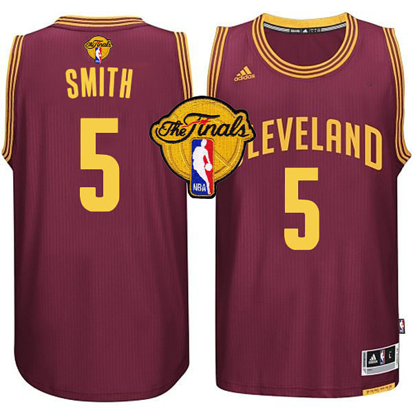 NBA 2015 Finals Cavaliers JR Smith New Swingman Red Jersey