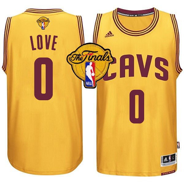 NBA 2015 Finals Cavaliers Kevin Love New Swingman Gold Jersey NBA 2015 Finals Cavaliers Kevin Love New Swingman Gold Jersey