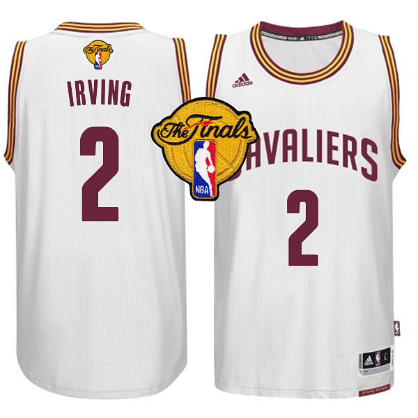 NBA 2015 Finals Cavaliers Kyrie Irving New Swingman White Jersey NBA 2015 Finals Cavaliers Kyrie Irving New Swingman White Jersey