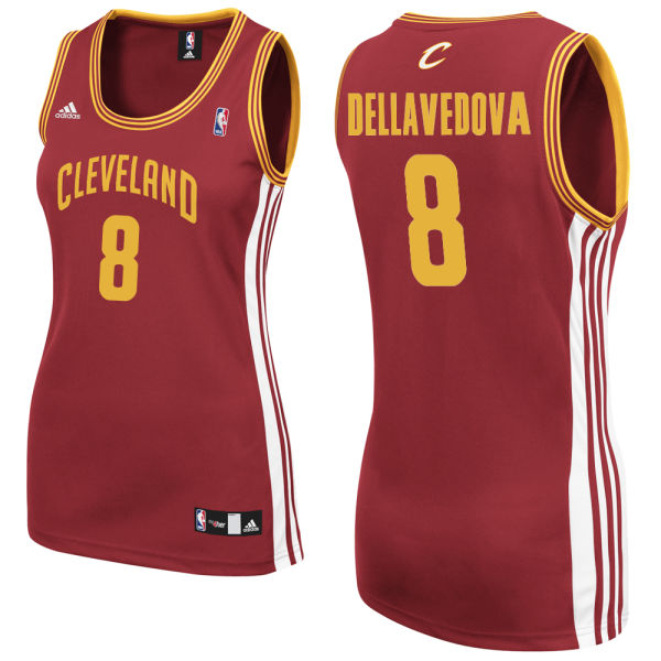 Women's Matthew Dellavedova Cleveland Cavaliers #8 Red Jersey Women's Matthew Dellavedova Cleveland Cavaliers #8 Red Jersey