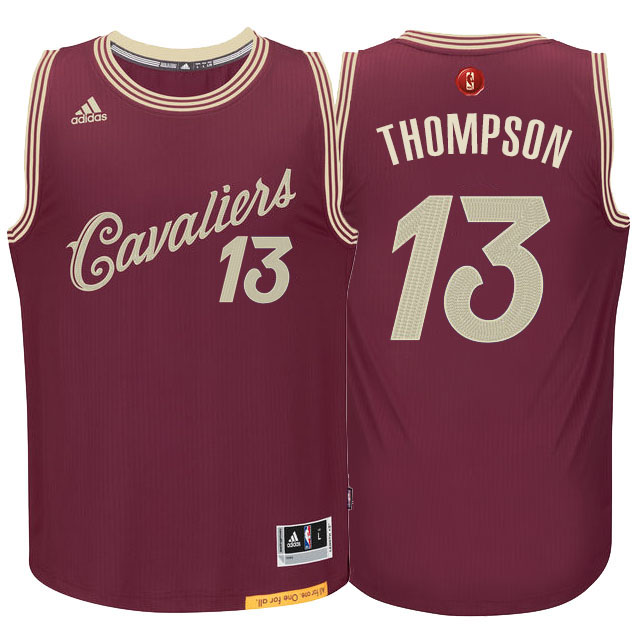 NBA 2015-16 Season Cleveland Cavaliers #13 Tristan Thompson Christmas Day Red Jersey