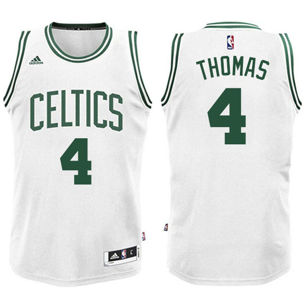 Boston Celtics #4 Isaiah Thomas New Swingman White Jersey Boston Celtics #4 Isaiah Thomas New Swingman White Jersey