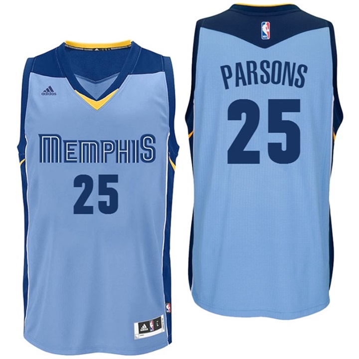 Chandler Parsons Memphis Grizzlies New Swingman Blue Alternate Jersey
