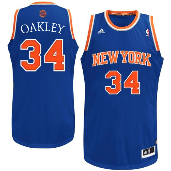 Charles Oakley Jersey-New York Knicks #34 Revolution 30 Swingman Royal Blue Jersey Charles Oakley Jersey-New York Knicks #34 Revolution 30 Swingman Royal Blue Jersey