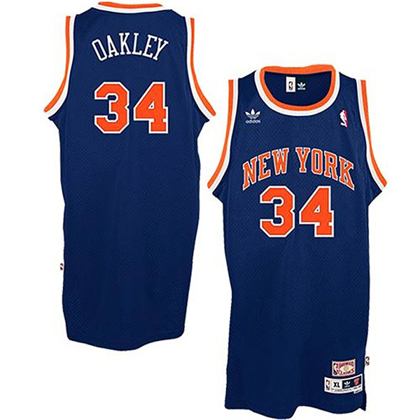 Charles Oakley New York Knicks #34 Soul Swingman Royal Blue Jersey Charles Oakley New York Knicks #34 Soul Swingman Royal Blue Jersey