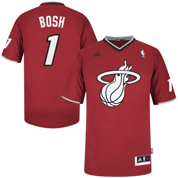 Chris Bosh NBA Miami Heat #1 2013 Christmas Day Jersey Chris Bosh NBA Miami Heat #1 2013 Christmas Day Jersey