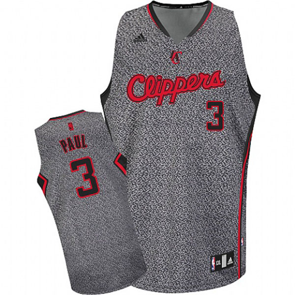 Chris Paul Los Angeles Clippers #3 Static Fashion Swingman Jersey