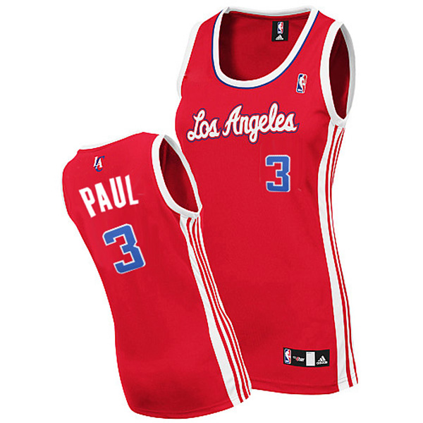 Women's Chris Paul Los Angeles Clippers #3 Swingman Red Jersey Women's Chris Paul Los Angeles Clippers #3 Swingman Red Jersey