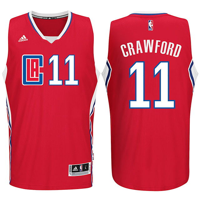 Los Angeles Clippers 2015-16 New Season Logo #11 Jamal Crawford Swingman Red Jersey Los Angeles Clippers 2015-16 New Season Logo #11 Jamal Crawford Swingman Red Jersey