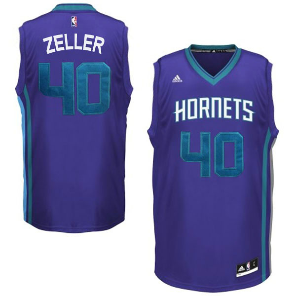 Cody Zeller Charlotte Hornets #40 2014-15 New Swingman Swingman Road Purple Jersey