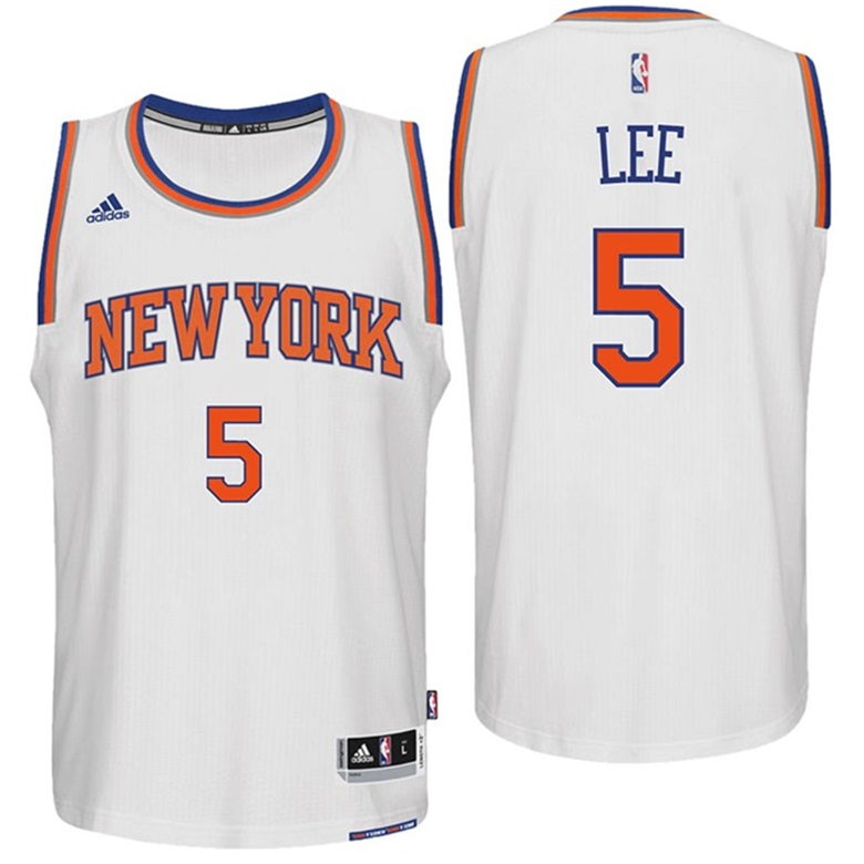 Courtney Lee New York Knicks #5 New Swingman White Home Jersey