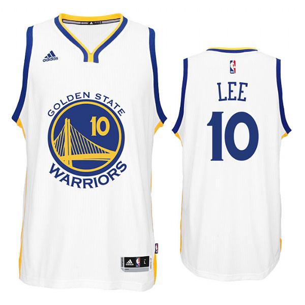 David Lee Golden State Warriors #10 2014-15 New Swingman Home White Jersey David Lee Golden State Warriors #10 2014-15 New Swingman Home White Jersey