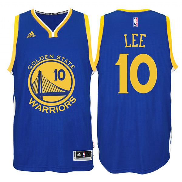 David Lee Golden State Warriors #10 2014-15 New Swingman Road Blue Jersey David Lee Golden State Warriors #10 2014-15 New Swingman Road Blue Jersey