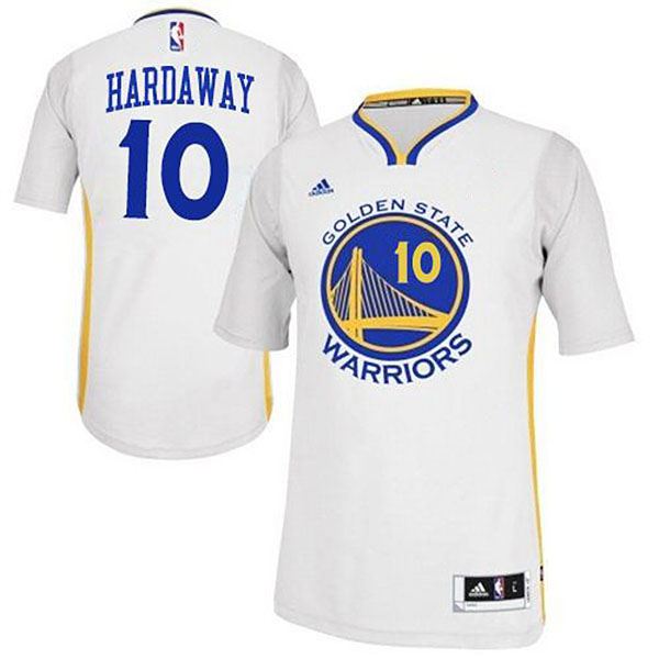 David Lee Golden State Warriors #10 2014-15 New Swingman White Jersey With Sleeves David Lee Golden State Warriors #10 2014-15 New Swingman White Jersey With Sleeves