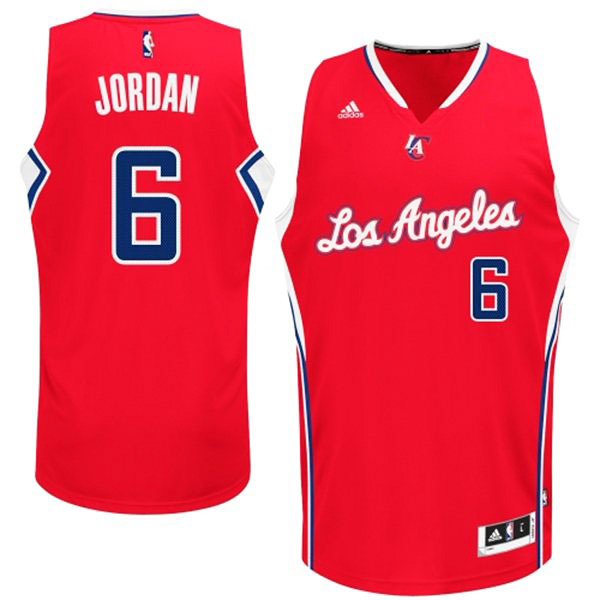 DeAndre Jordan Los Angeles Clippers #6 2014-15 New Swingman Road Red Jersey DeAndre Jordan Los Angeles Clippers #6 2014-15 New Swingman Road Red Jersey