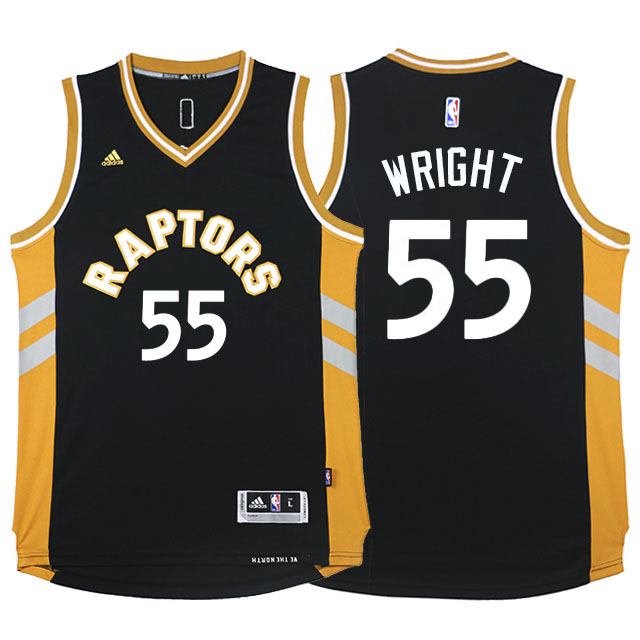 Delon Wright Toronto Raptors #55 Alternate Brown Swingman Jersey