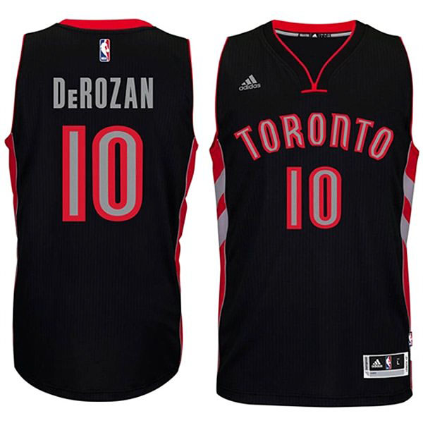 DeMar DeRozan Toronto Raptors #10 2014-15 New Swingman Alternative Black Jersey