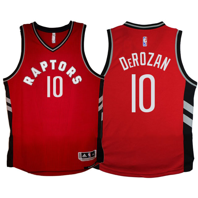 Youth 2015-16 DeMar DeRozan Toronto Raptors #10 Away Alternate Red Jersey