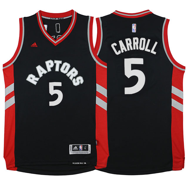 Demarre Carroll Toronto Raptors #5 New Swingman Black Jersey