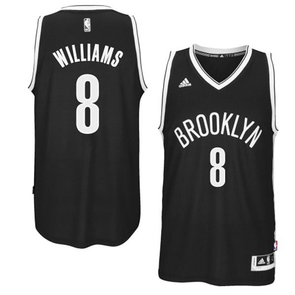 Deron Williams Brooklyn Nets #8 2014-15 New Swingman Road Black Jersey Deron Williams Brooklyn Nets #8 2014-15 New Swingman Road Black Jersey