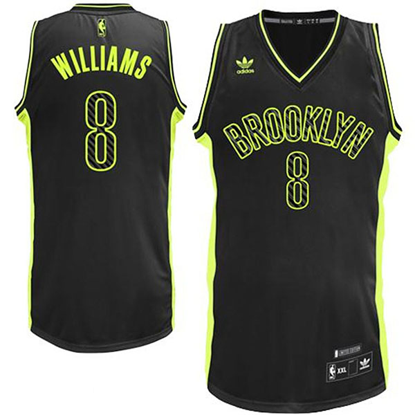 Deron Williams Brooklyn Nets NBA Fashion Electricity Swingman Jersey Deron Williams Brooklyn Nets NBA Fashion Electricity Swingman Jersey
